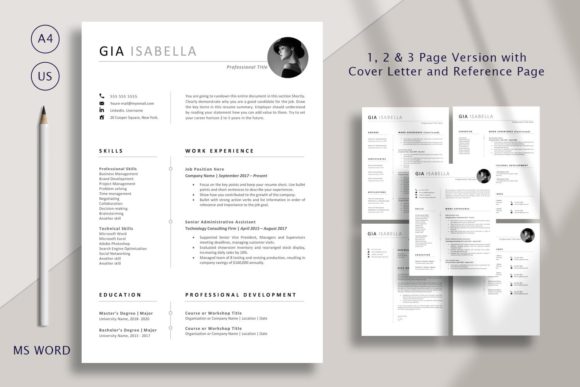 Download Minimalist Resume Template, Cv Template - Premium Resources